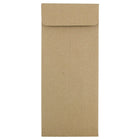 JAM Paper #10 Policy Envelopes, 4 1/8 x 9.5, Brown Kraft Paper Bag, 100 Pack (3965615g)-Brown