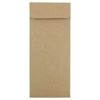 JAM Paper #10 Policy Envelopes, 4 1/8 x 9.5, Brown Kraft Paper Bag, 100 Pack (3965615g)-Brown
