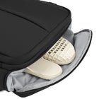 Swiss Gear Travel Backpack - Black-Padded top grab handle and webbed hanging loop for multiple carry options