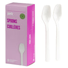 Perk Reusable Cutlery - Spoon - 30 Pack-Smooth finish
