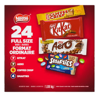 Nestlé Assorted Chocolate Bars - 1.08 kg - 24 Pack-Includes 24 full-size Nestlé chocolate bars