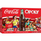 Masterpieces Puzzle Company Coca-Cola Opoly Board Game-Age: 8+