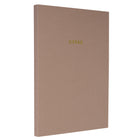 Gry Mattr Notebook - 6" x 8" - Lined - 80 Sheets - Beige-Dimensions: 6" W x 8" H (152 x 203 mm)