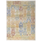 Modway Solimar Distressed Southwestern Aztec Area Rug - 4 ft W x 6 ft L - Multicolored-Colorful Southwestern Aztec Area Rug