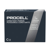 Duracell Procell C Alkaline Batteries - 12 Pack-AA, AAA, C and D batteries are manufacturer guaranteed for 7 years in storage