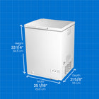 Danby 5.0 cu. ft. Chest Freezer - White-7