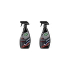Turtle Wax Hybrid Solutions Graphene Acrylic Tire Shine Spray Coatin g - 2 Pack-Graphene and acrylic polymer technology creates a durable coating that delivers months of deep black shine and protection