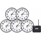 Pyramid Time Systems Time Trax Sync RF Wireless Clocks in a Box Analog Bundle-Simple Synchronized Wall Clock Starter Kit to synchronize precise time over multiple departments or work stations, promotes productivity, reliability and efficiency