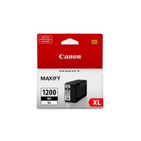 Canon PGI-1200XL High-Yield Black Ink Tank-Black printer ink produces sharp, professional documents