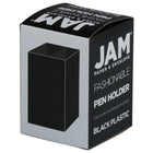 JAM Paper Plastic Pen Holder - Black-A Perfect way to keep all your pens, pencils, and office supplies organized at your desk whether in school, at the office, at home, or on the go!