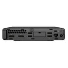 HP - Ordinateur de bureau EliteDesk 800 G5 Mini remis à neuf - Intel Core i7-8700T - SSD 256 Go - RAM 16 Go - Windows 11 Pro-Stockage sur disque dur/SDD: Disque SSD de 256 Go