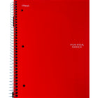 Five Star 3-Subject Premium Notebook With Perforated Pages - 11" x 8-1/2" - Assorted Colours - 150 Sheets-Snag-free spiral lock wire adds security and won't catch on backpacks or clothing