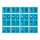 Pendaflex A-Z Light Blue End Tab Filing Labels - H - 240 Pack-Compatible with DataFile L8701 series labels