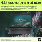 HP 15.6" Laptop PC - Intel Processor N100 - 128 GB SSD - 4 GB RAM - Windows 11 Home S with 1-year of Microsoft 365-128 GB UFS: With Universal Flash Storage you can experience high-performance storage with faster speeds and lower power consumption while on-the-go