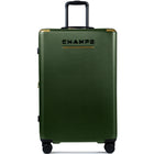 Champs Luxe 3-Piece Luggage Set - Green-20" Case TSA Approved
