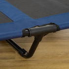 PawHut Elevated Dog Cot for XL Sized Dogs - Blue-Raised for comfort and airflow on all sides 