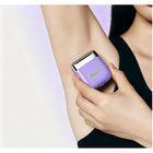 Yoose Nano Rotary Portable Electric Shaver - Purple-Multi-functional hair removal: Versatile device suitable for facial hair removal, leg grooming, and precision bikini trimming with interchangeable heads
