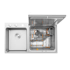 Fotile Built-in 3-In-1 In-Sink Stainless Steel Dishwasher - 35"-Produce Washing