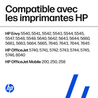 HP - Cartouche d'encre originale 62, tricolore-Donne jusqu'à 165 pages