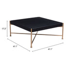 Zuo Nazaire Coffee Table - Black-6