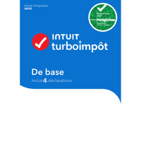 TurboTax Basic 2025 - 4 Returns - French - Windows [Digital Download]-Designed for simple tax returns