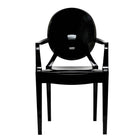 Modway Casper Dining Armchairs - Black - 2 Pack-Chair Weight Capacity: 331 Pounds