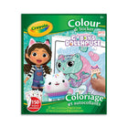 Crayola Colour & Sticker Book - Gabby's Dollhouse-Includes 32 colouring pages and 4 sticker sheets
