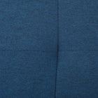 HOMCOM Linen Fabric Entryway Bench with Wooden Feet - Blue-Soft close top keeps fingers safe and reduces unwanted slamming lids  