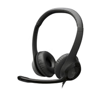 Logitech USB Headset H390-Adjustable, padded headband and plush ear pads