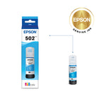 Epson T502 Ink Bottle - Standard Capacity - Cyan-Save up to 80 percent with low-cost replacement ink bottles vs. ink cartridges