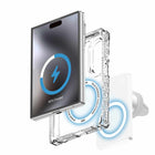ITSKINS Hybrid_R Hinge Clear with Magnets Case - Galaxy Z Fold 8 - Clear-Complete 360 protection