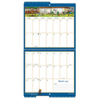 MotherWord 2026-2027 Monthly Tabbed Wall Calendar - 11" H x 12" W - English-The perfect calendar for busy moms!