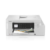 Brother INKvestment MFC-J4355DW Wireless Color Inkjet All-in-One Printer-All-in-one printer. Keep productivity top of mind with this compact multifunction that makes it easy to print, copy, and scan. Includes one 1,800-page yield black cartridge and one each cyan, magenta, and yellow 750-page yield cartridge