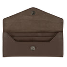 Gry Mattr Card Wallet - 7.5" × 3.25" - Brown-Dimensions: 7.5" W × 3.25" H (19 cm × 8.3 cm)