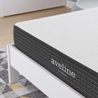 Modway Aveline 8" Full Mattress-Stretch Knit Zipper Removable Cover