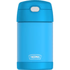 Thermos FUNtainer Food Jar with Spoon - 470 mL - Electric Blue-Thermos vacuum insulation technology for max temperature retention