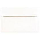 JAM Paper A10 Foil Lined Invitation Envelopes - 6" x 9.5" - White with Silver Foil - 25 Pack -Quantity: 25/pack, Mail to impress