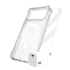 Blu Element Total Protection Compatible with MagSafe Bundle for iPhone 17 Pro Max-Protection level  - 400 Drops at 10 Feet
