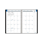 Mead 2026-27 Upper Class Student Weekly/Monthly Planner - 8½" x 6" - Black - Bilingual-Weekly: 2-page per week spreads with ample writing space, Monthly: 2-page per month spreads with holidays