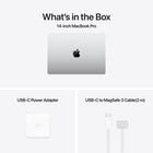 Apple 14" MacBook Pro - M4 Pro - 14 Core CPU - 1 TB SSD - 24 GB Unified Memory - Space Black - French-Connect it all:  The 14-inch MacBook Pro features three Thunderbolt 5 ports, a MagSafe 3 charging port, SDXC card slot, HDMI port and headphone jack. And it supports up to two external displays with M4 Pro