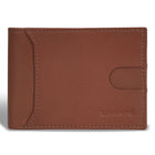 Champs Onyx Leather Access Bi-Fold Wallet - Brown-Leather Bi Fold wallet in gift box