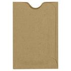 JAM Paper Credit Card Sleeves - Grocery Bag Brown - 2 3/8" x 3 1/2" - 250 Pack-Versatile: perfect for holding business cards, small pictures, and more. give your guests their keycards slipped inside one of these elegant envelopes for a more professional touch. keep extras in your wallet to be used whenever you need. you can even use them to organize your credit cards and more.