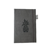 Wamaco Pineapple Planner Hard Cover Journal - 200 Lined Pages - Grey-Professional – A hard cover journal brings an elegant look that will suit anyone. It is perfect for the busy business owner, writer or creative mind to keep your ideas close.