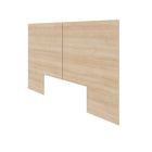 Nexera James Headboard - Queen Size - Natural Blonde Oak-Convenient Delivery and Assembly: Enjoy doorstep delivery and hassle-free assembly using just a screwdriver
