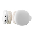 Basic Tech Wireless Over The Ear Headphones - White-Up to 2 hour charging time
