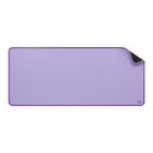Logitech Studio Series Desk Mat - Lavender-Elevate your desktop: Add color, style and comfort into your workspace and keep your desk protected with the Logitech Studio Series soft cloth desk mat in Lavender, Dark Rose, or Mid Gray