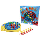 Pressman Let's Go Fishin' Game -The game board spins and the fish open and close their mouths