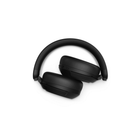 Philips - Casque supra-auriculaire TAH8000 - noir-Technologie à 5 microphones - Si vous êtes en appel, des microphones dédiés et un algorithme de réduction du bruit se combinent pour capter clairement votre voix et réduire le bruit de fond. Même si vous êtes dans une rue urbaine très fréquentée par une journée très venteuse, votre voix passera clairement et la personne à qui vous parlez ne sera pas distraite par ce qui se passe autour de vous.