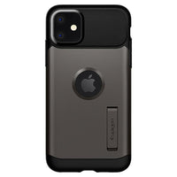 Spigen Slim Armor Case for iPhone 11 - Gun Metal-For iP 11
