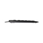 Cherry Stream Wired USB Keyboard - Black-Improved, ergonomic shoulder posture (due to shorter distance between keyboard and mouse)